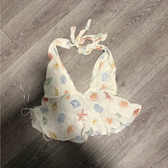 Day Off White Patterned Top - Picture 3 of 3